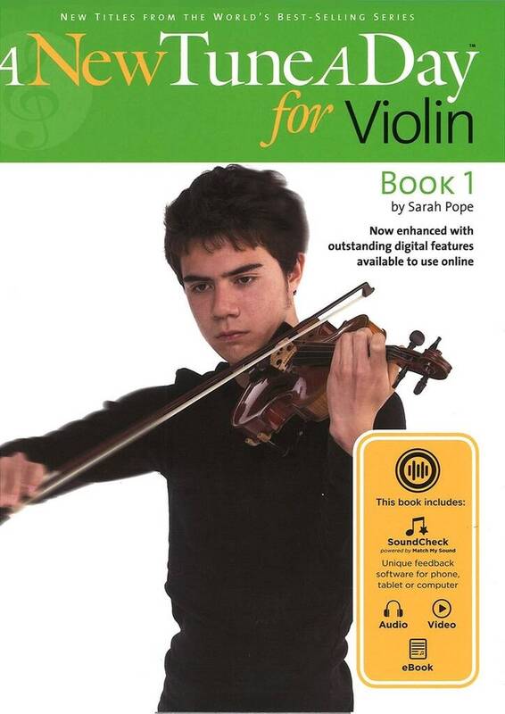 A NEW TUNE A DAY VIOLIN BK 1 BK/OLA