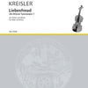 KREISLER - LIEBESFREUD VIOLIN/PIANO