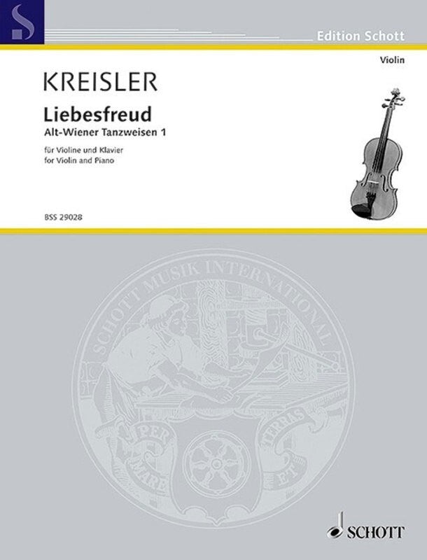 KREISLER - LIEBESFREUD VIOLIN/PIANO