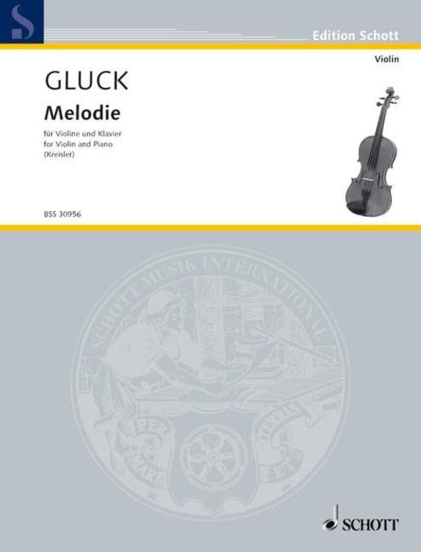GLUCK - MELODIE ARR KREISLER VIOLIN/PIANO