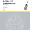 DOTZAUER - LE DESSERT MUSICAL OP 112 PIECE BRILLANTE CELLO