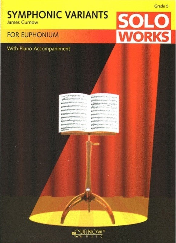 CURNOW - SYMPHONIC VARIANTS EUPHONIUM/PIANO