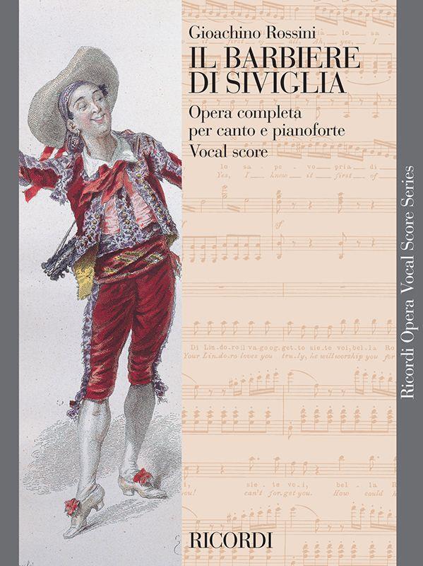 ROSSINI - THE BARBER OF SEVILLE VOCAL SCORE ITALIAN