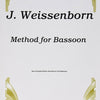 WEISSENBORN - METHOD FOR BASSOON ED BETTONY