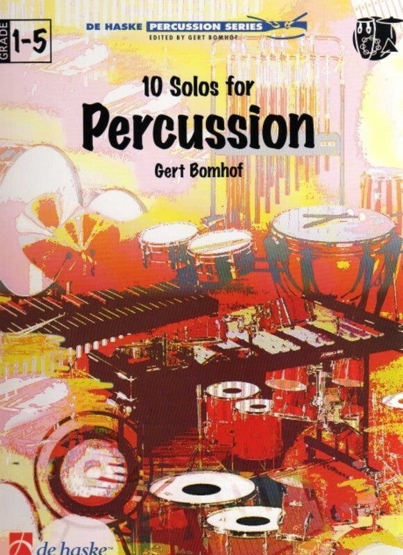 BOMHOF - 10 SOLOS FOR PERCUSSION