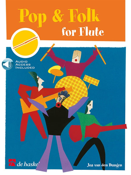 POP & FOLK FOR FLUTE BK/OLA