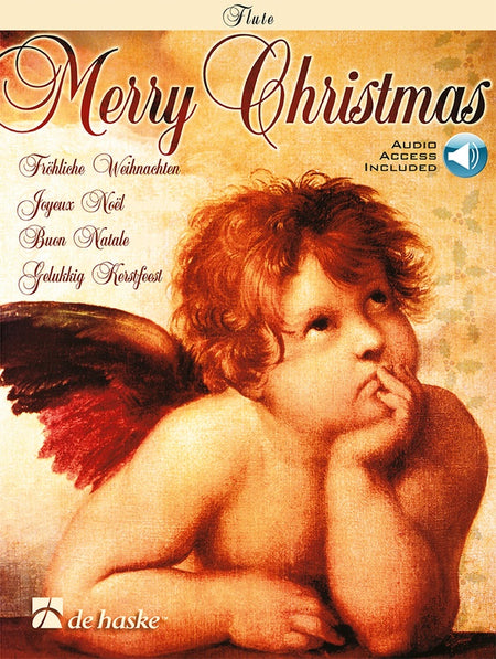 MERRY CHRISTMAS FOR FLUTE BK/OLA