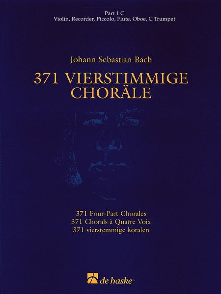 371 FOUR PART CHORALES PART 1 C TREBLE CLEF