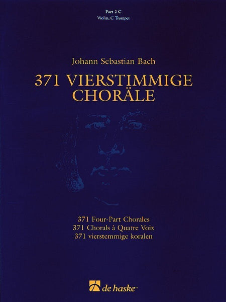 371 FOUR PART CHORALES PART 2 C TREBLE CLEF
