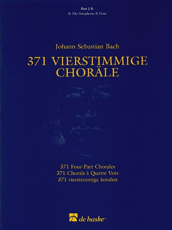 371 FOUR PART CHORALES PART 2 E FLAT TREBLE CLEF
