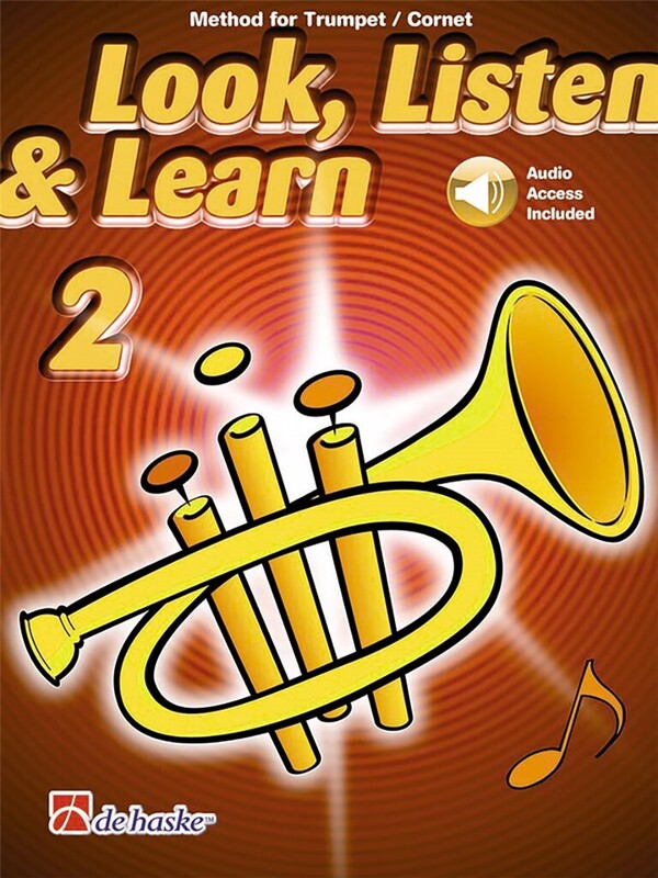 LOOK LISTEN & LEARN 2 TRUMPET BK/OLA