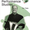 PERFORMANCE STUDIES FOR TUBA BK/CD