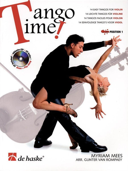 TANGO TIME 14 EASY TANGOS FOR VIOLIN BK/CD
