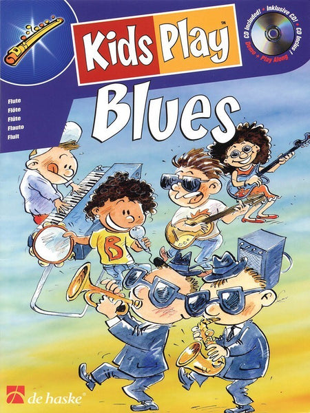 KIDS PLAY BLUES FLT BK/CD