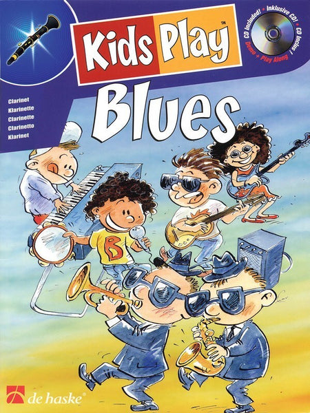 KIDS PLAY BLUES CLARINET BK/CD
