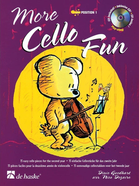 MORE CELLO FUN BK/CD