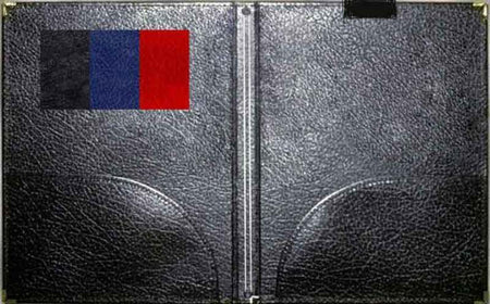 CHORAL FOLDER 9 X 12 STRINGS PENCIL LOOP RED