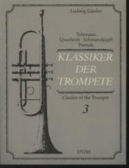 KLASSIKER DER TROMPETE BK 3 TRUMPET/PIANO ED GUTTLER