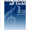 ALL GOLD BK 1 EASY PIANO