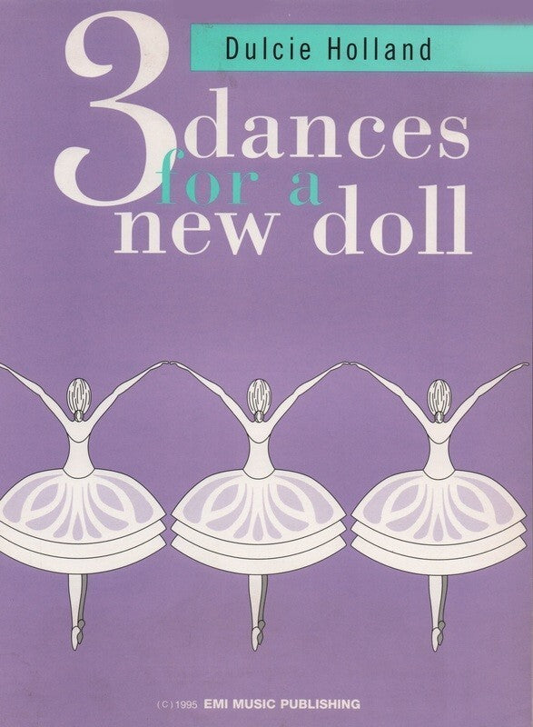 THREE DANCES FOR A NEW DOLL PIANO SOLOS S/S