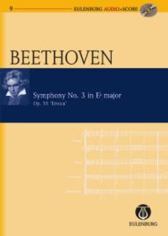 SYMPHONY NO 3 OP 55 E FLAT EROICA BK/CD