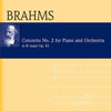 BRAHMS - PIANO CONCERTO NO 2 OP 83 STUDY SCORE BK/CD