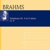 BRAHMS - SYMPHONY NO 4 E MIN OP 98 STUDY SCORE BK/CD