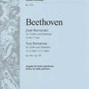 BEETHOVEN - ROMANCES OP 40 G OP 50 F VIOLIN/PIANO