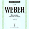 WEBER - CONCERTINO E FLAT OP 26 CLARINET/PIANO