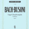 ORGAN CHORALE PRELUDES BK 2 ED BUSONI