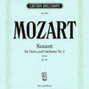 MOZART - CONCERTO NO 2 E FLAT K 417 FRENCH HORN/PIANO