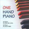 ARENS - ONE HAND PIANO 40 PIECES FOR LEFT OR RIGHT HAND