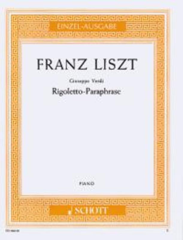 LISZT - RIGOLETTO PARAPHRASE PIANO