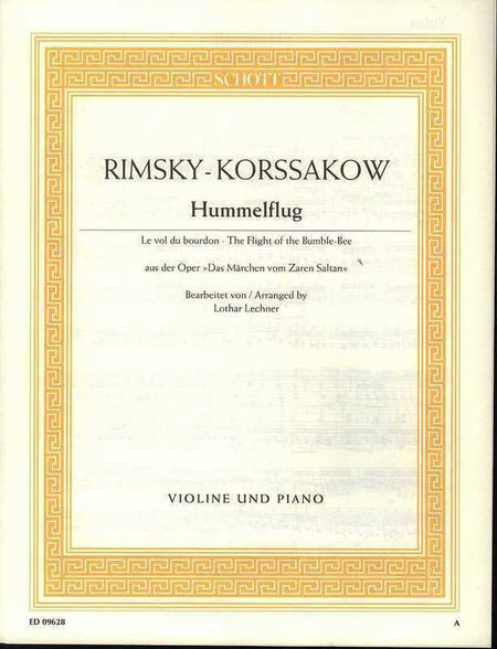 FLIGHT OF THE BUMBLE BEE VIOLIN/PIANO