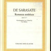 SARASATE - ROMANZA ANDALUZA OP 22 NO 1 VIOLIN/PIANO