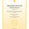 MENDELSSOHN - WEDDING MARCH VIOLA/PIANO