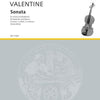 VALENTINE - SONATA A MINOR NO 9 VIOLA/PIANO