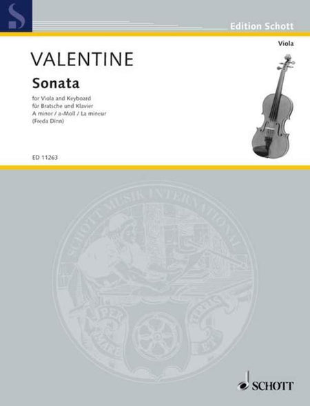 VALENTINE - SONATA A MINOR NO 9 VIOLA/PIANO