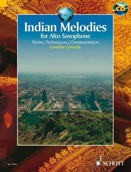 INDIAN MELODIES ALTO SAX BK/CD