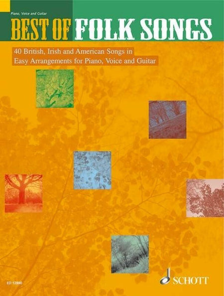 BEST OF FOLK SONGS EASY PVG