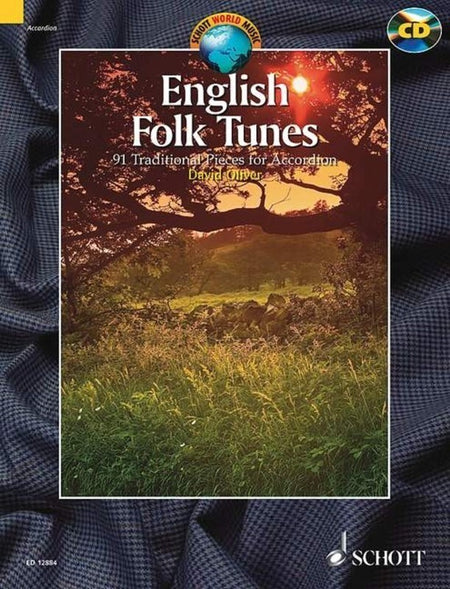 ENGLISH FOLK TUNES FOR ACCORDION BK/CD
