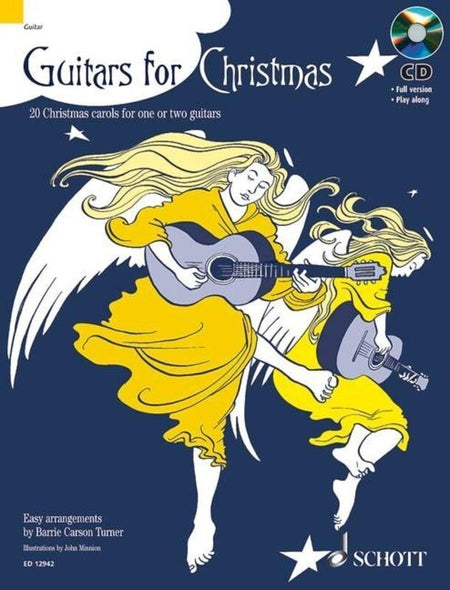 GUITARS FOR CHRISTMAS 1 OR 2 GUITARS BK/CD