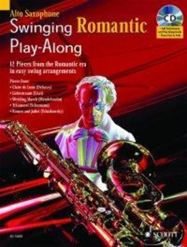 SWINGING ROMANTIC PLAYALONG TENOR SAX BK/CD