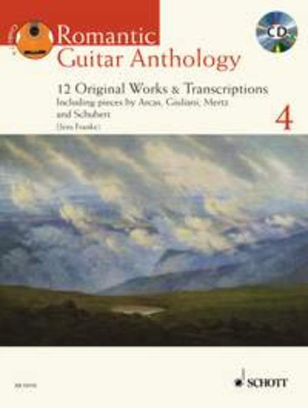 ROMANTIC GUITAR ANTHOLOGY BK 4 BK/CD
