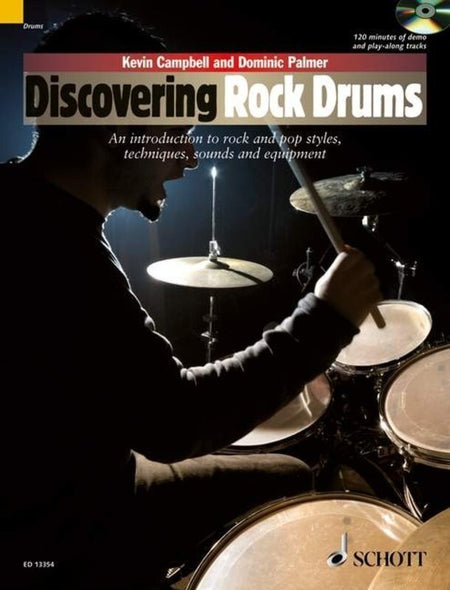 DISCOVERING ROCK DRUMS BK/CD