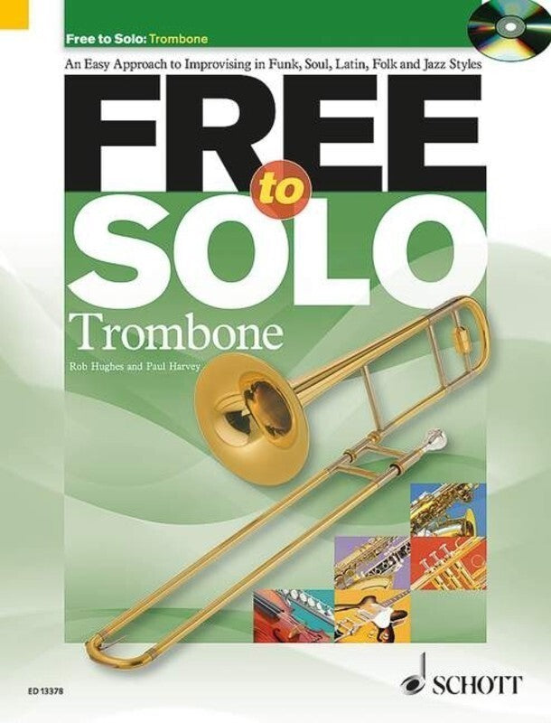 FREE TO SOLO TROMBONE BK/CD