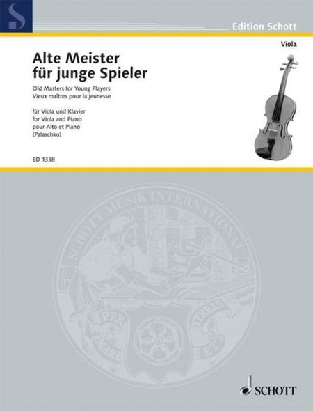 OLD MASTERS FOR YOUNG PLAYERS VIOLA/PIANO