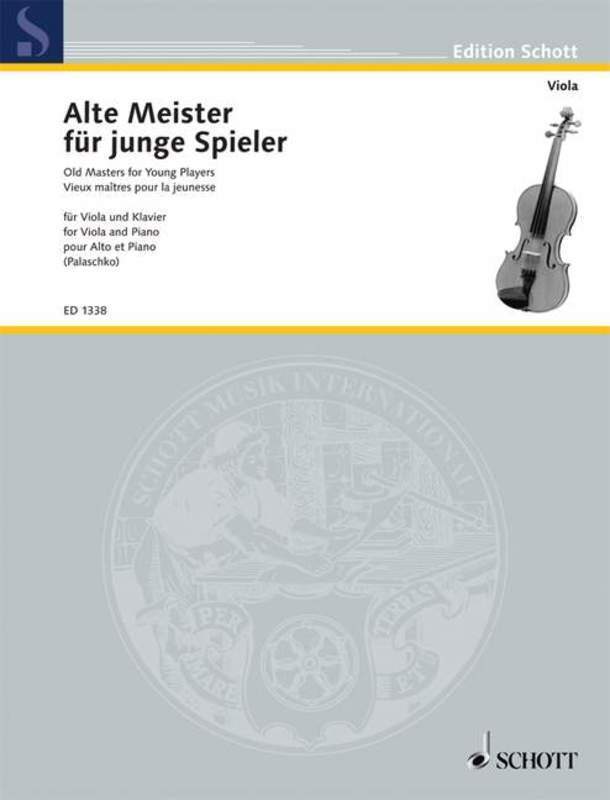 OLD MASTERS FOR YOUNG PLAYERS VIOLA/PIANO