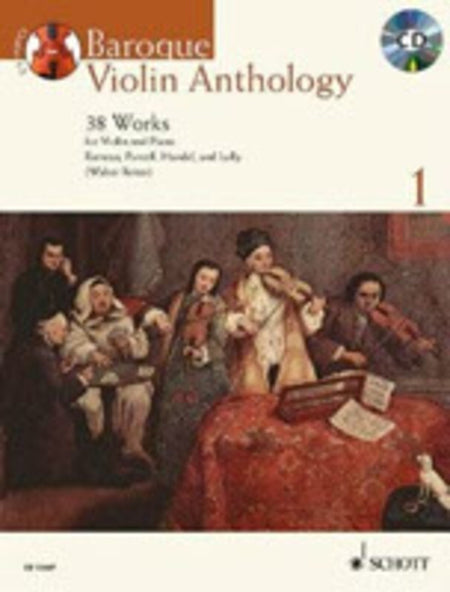BAROQUE VIOLIN ANTHOLOGY BK 1 BK/CD