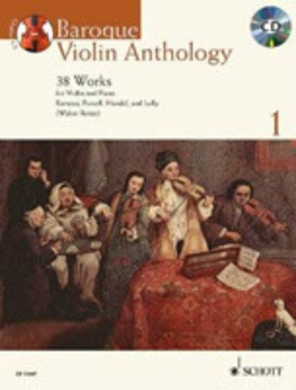 BAROQUE VIOLIN ANTHOLOGY BK 1 BK/CD